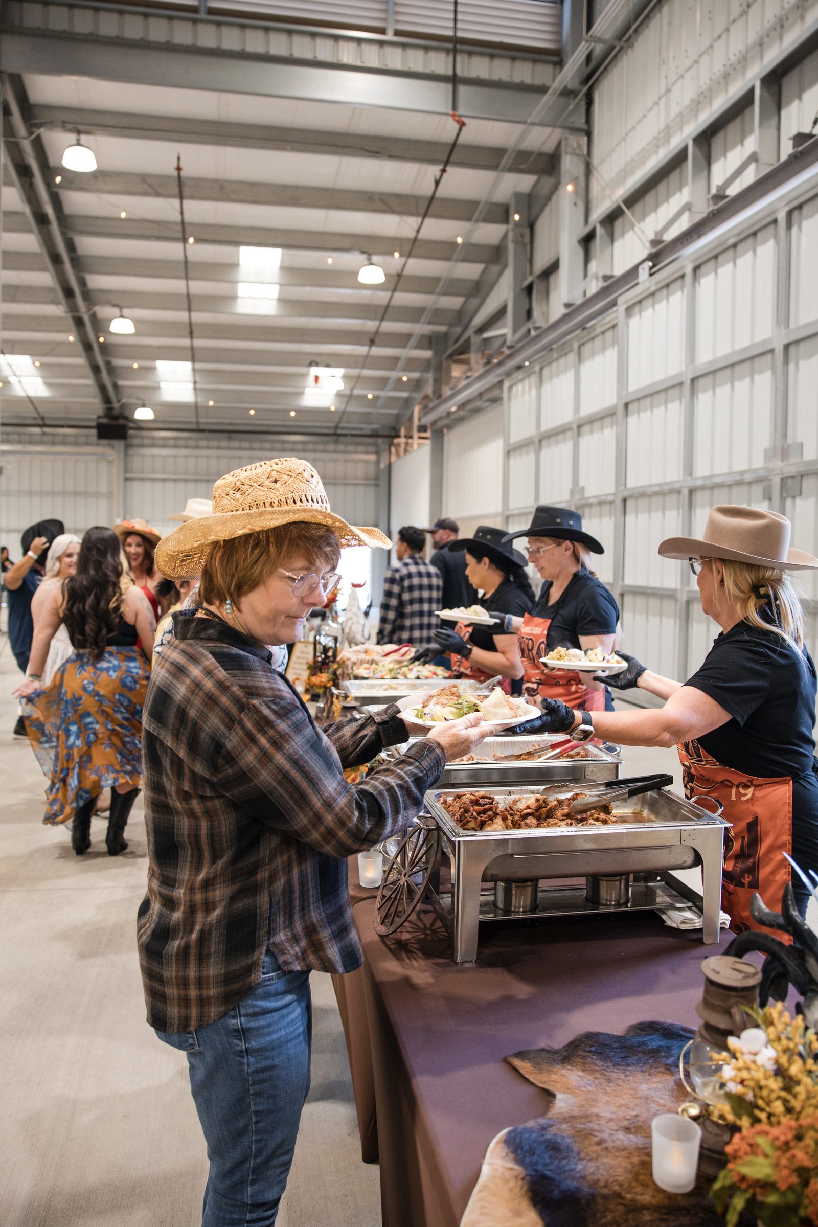 Corporate event dinner buffet service photography Inland Empire