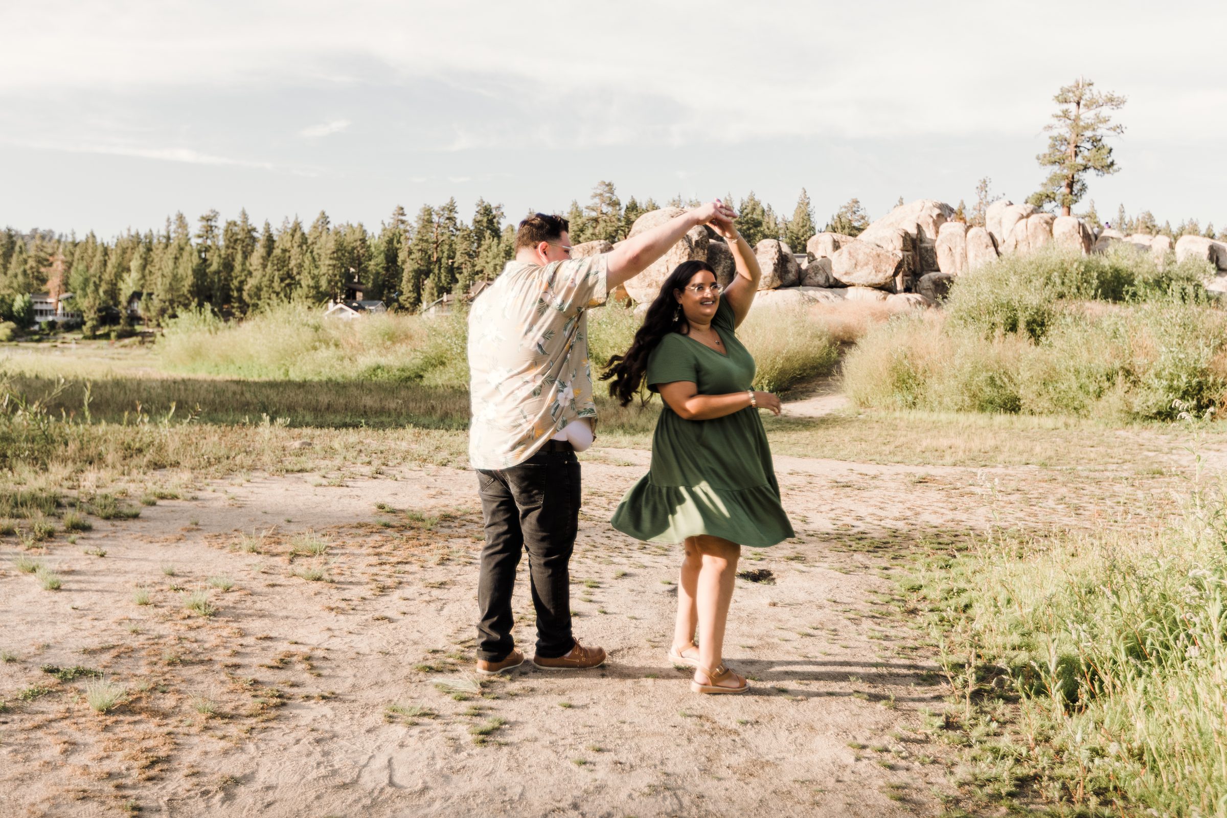 Engagement session photography